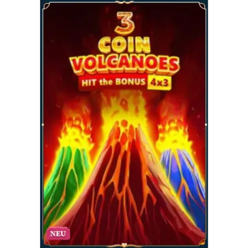 3 Coin Volcanoes